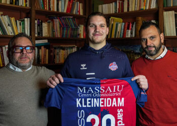 Marco Santandrea, Jan Kleineidam e Andrea Giordo