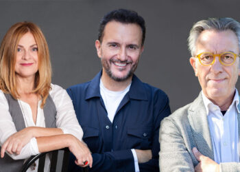 Marina Massironi, Valerio Santoro e Gianfelice Imparato