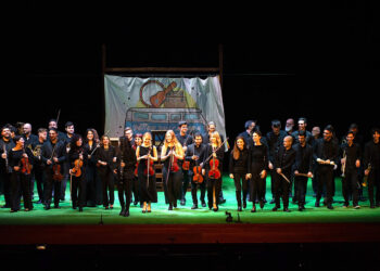 L'Orchestra del Conservatorio di Sassari in occasione dell’opera “L'elisir d’amore" di Donizetti, allestita per la cerimonia d’apertura dell’anno accademico 2022-23