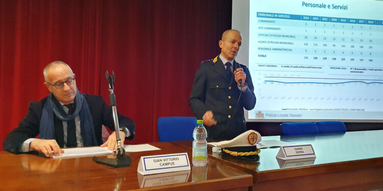 Report Polizia locale di Sassari