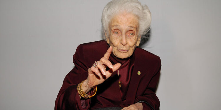 Rita Levi-Montalcini. ? Giuseppe Nicoloro