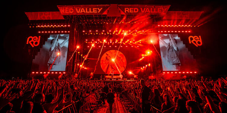Salmo al Red Valley Festival 2023. 📷 Stefano Manzoni