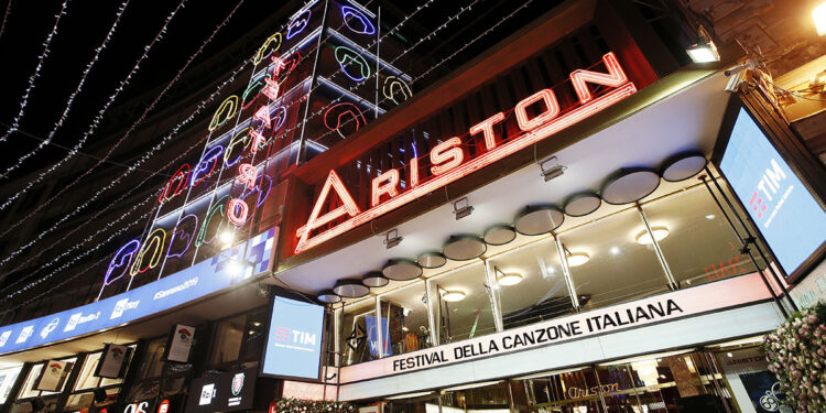 Teatro Ariston di Sanremo. ? Depositphotos