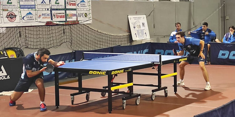 Tennistavolo Sassari: Luca Bressan vs Parva