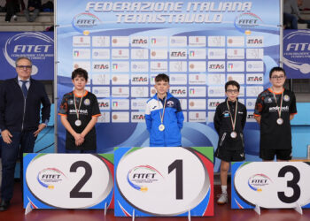 Torneo Nazionale Giovanile Tennistavolo, podio U13 maschile