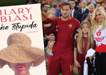 Ultima partita Francesco Totti con Ilary Blasi. ? Depositphotos