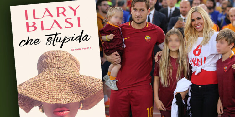 Ultima partita Francesco Totti con Ilary Blasi. ? Depositphotos
