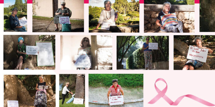 Campagna di sensibilizzazione sul tumore al seno nelle donne over 70 dell'associazione Donne+Donne