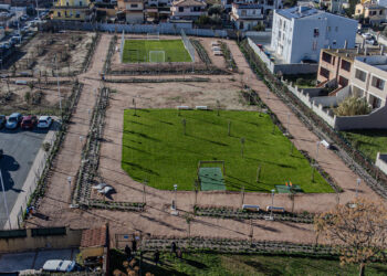 Nuova area verde polifunzionale nel quartiere di Barracca Manna a Cagliari