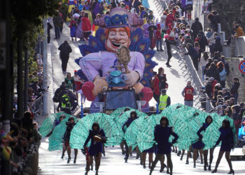 Re Giorgio e le Pavonette al Carrasciali Timpiesu 2024. ? V. Ruggero