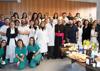 Celebrazioni di San Biagio alla Clinica Otorinolaringoiatrica dell’Aou Sassari