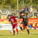 Franchi dell'Alghero Calcio in azione di gioco