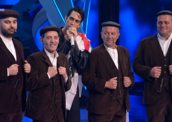 Mahmood e i Tenores di Bitti a Sanremo