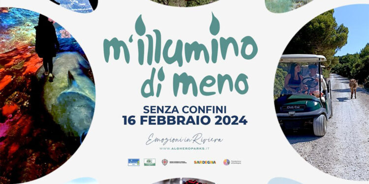 M’illumino di meno 2024: il Parco di Porto Conte e l’Amp Capo Caccia Isola Piana in prima linea
