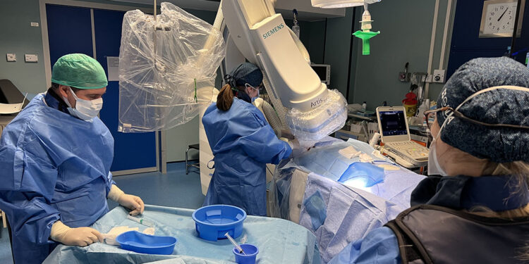 Ospedale San Martino di Oristano, intervento per angina pectoris