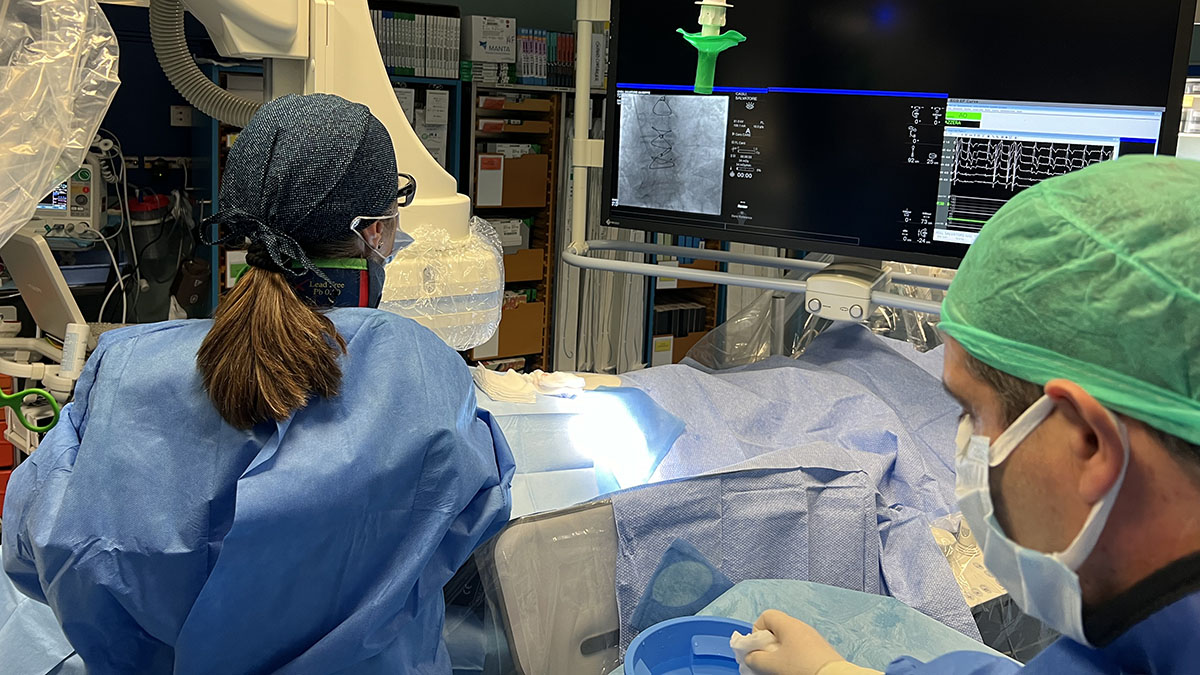 Ospedale San Martino di Oristano, intervento per angina pectoris