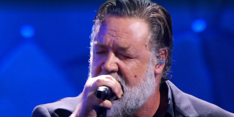 Russell Crowe a Sanremo 2024