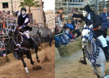 Sartiglia 2024, le stelle di Daniele Mattu e Fabrizio Pomogranato