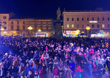 Sassari, Carnevale 2024 in Piazza d'Italia