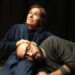 Teresa Soro e Luca Fancello in “Regina madre” della Compagnia Teatro Sassari
