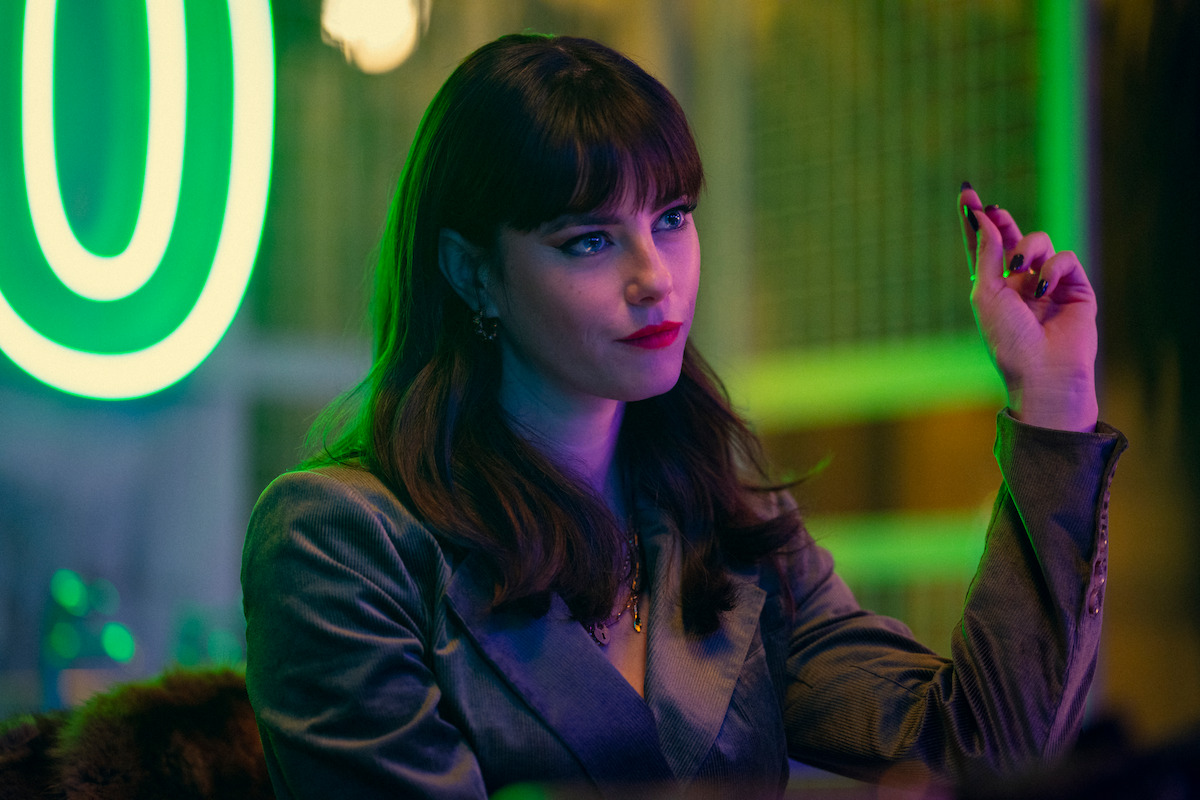 Kaya Scodelario (Susie Glass) in “The Gentlemen”. ? Christopher Rafael | Netflix