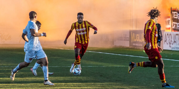 Azione Ruben Feliz e Baraye - Siniscola Montalbo vs Alghero