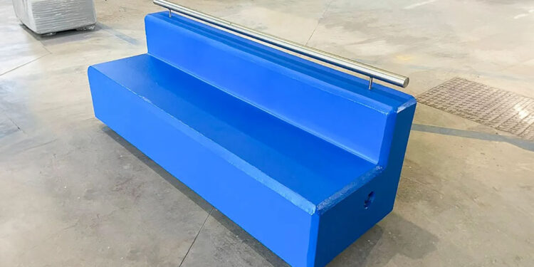 Panchina Ecolego dell’impianto Ecocentro Sardegna di Quartu Sant’Elena