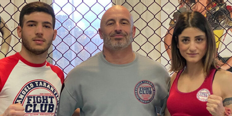 Angelo Tarantini con Jessica Meloni e Matteo Dore