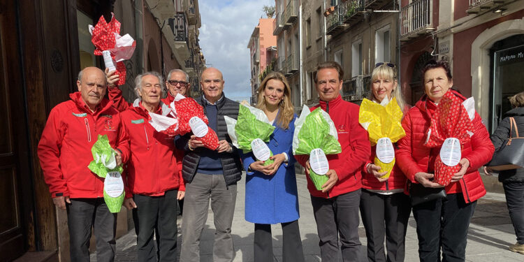 Cagliari, "Uova di Pasqua AIL nelle vie dello shopping"