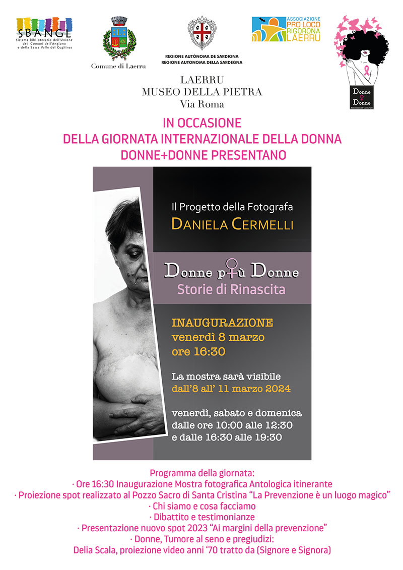 Locandina Laerru Donne+Donne