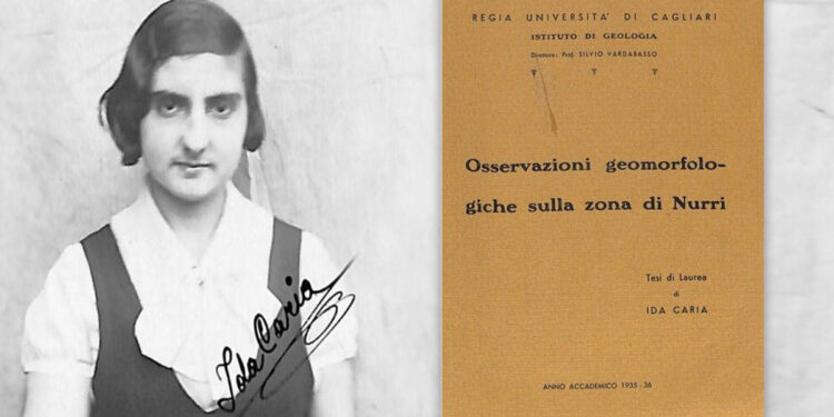 Ida Caria e la sua tesi di laurea