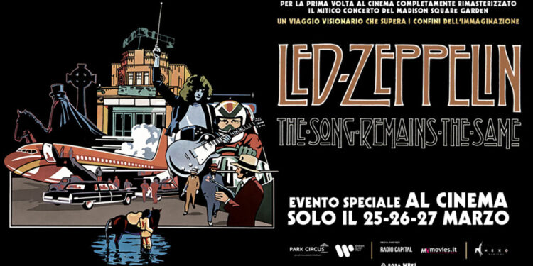 Led Zeppelin "The song remains the same"
