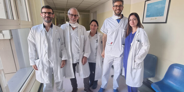 Lo staff di Neurologia del San Martino di Oristano