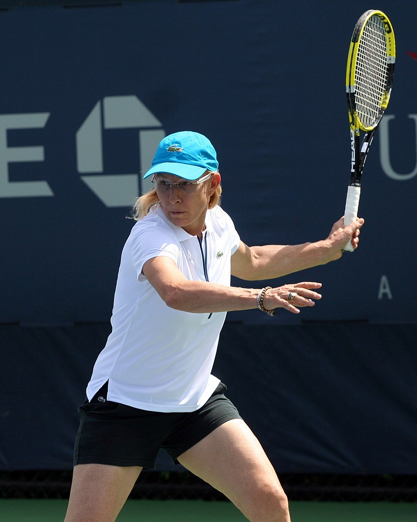 Martina Navratilova. ? robbiesaurus