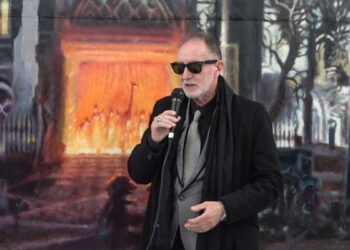 Max Mazzoli allo Spazio Dolmen di Sassari. ? Giuseppe Bazzoni