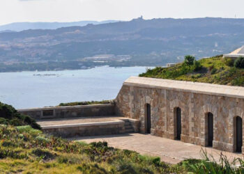 Memoriale Giuseppe Garibaldi, veduta sulle casermette