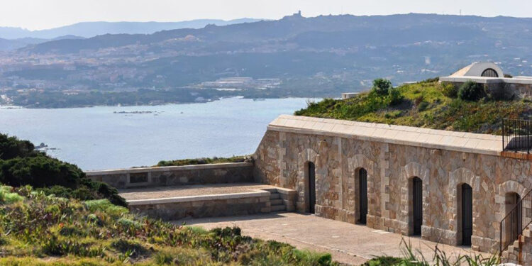 Memoriale Giuseppe Garibaldi, veduta sulle casermette