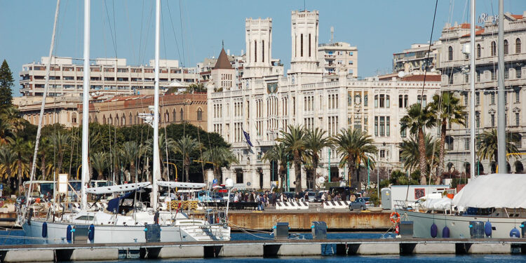 Municipio di Cagliari in via Roma