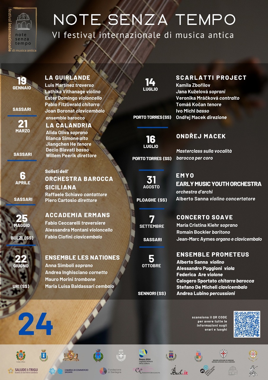Note Senza Tempo cartellone 2024