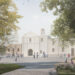 Il rendering della riqualificazione di Piazza Marginesu a Sorso