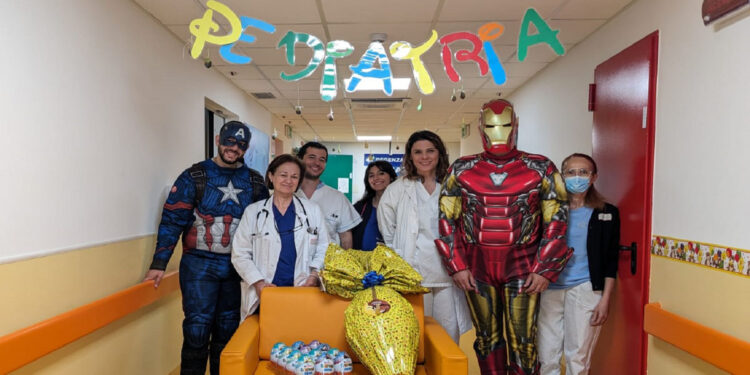 Un dono speciale per le mamme del reparto di Pediatria di Oristano