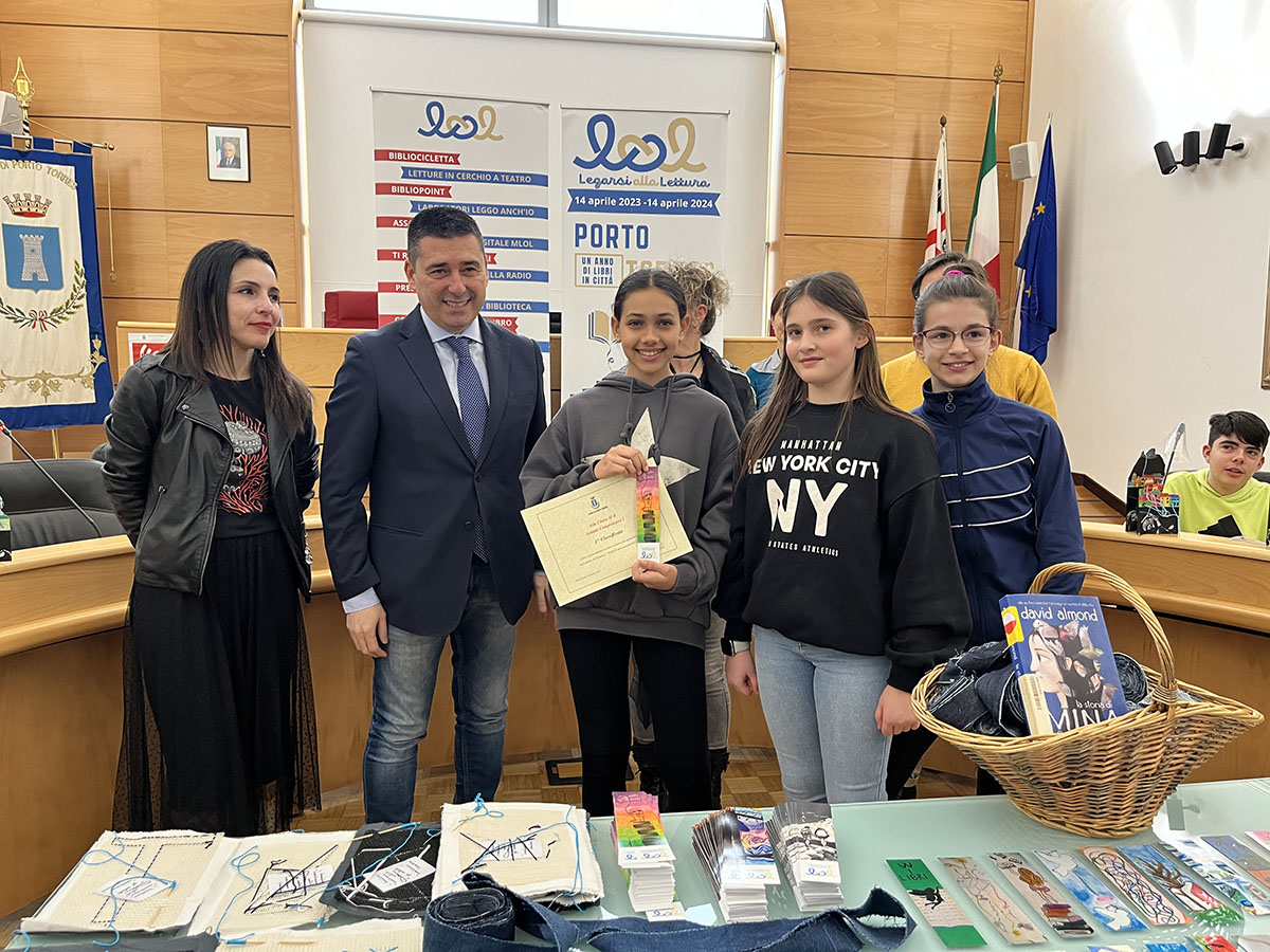 1° classificato “Un segnalibro per legarsi alla lettura”