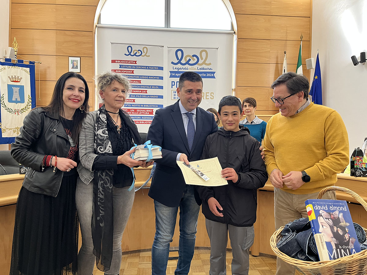 3° classificato “Un segnalibro per legarsi alla lettura”