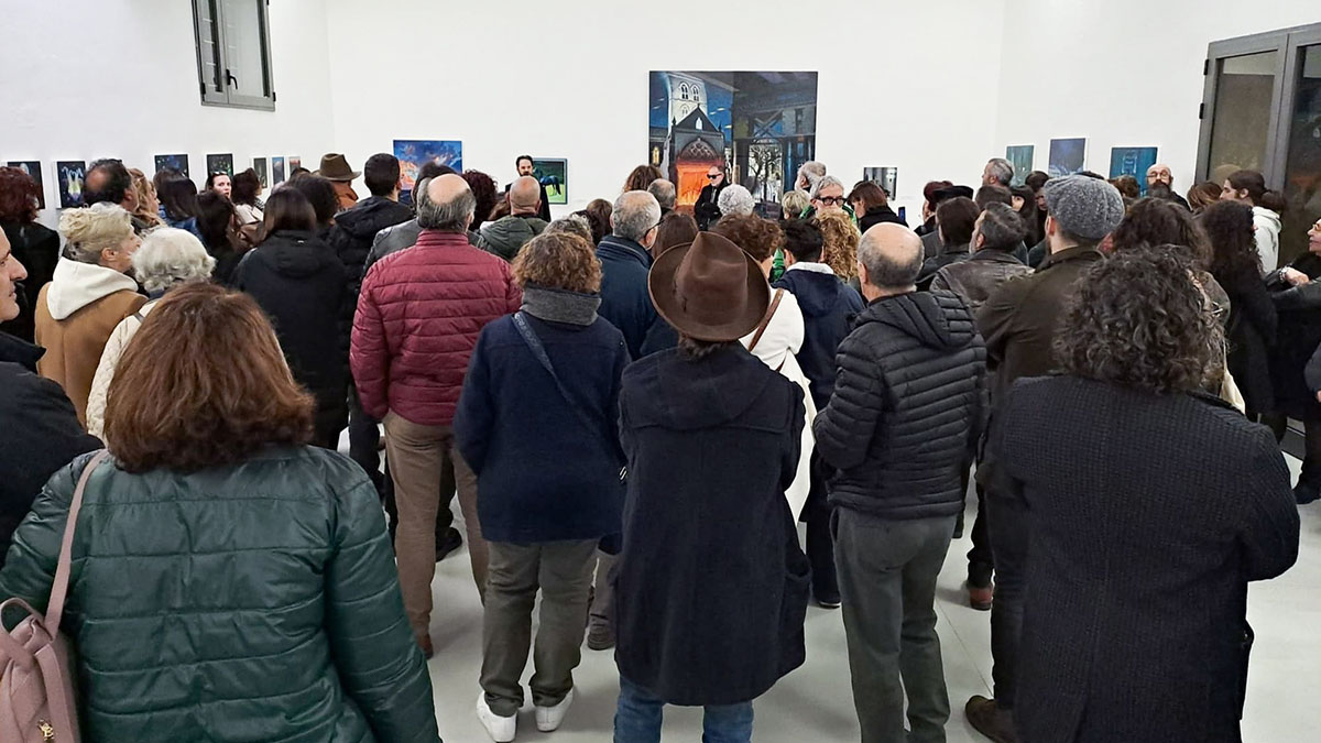 Mostra Max Mazzoli allo Spazio Dolmen di Sassari. ? Giuseppe Bazzoni