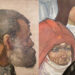 Da sinistra: Mario Delitala - Studio per la Cacciata dell’arrendadore [1926], Carmelo Floris - “Le tre età (Donne di Ollolai)” [1924] e il ritratto di Giuseppe Tomé (Ugo Rancati 1936)