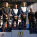 Il podio del 2º Rally Sulcis Iglesiente. ? Francesco Zedda