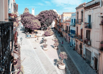 Via San Domenico a Cagliari