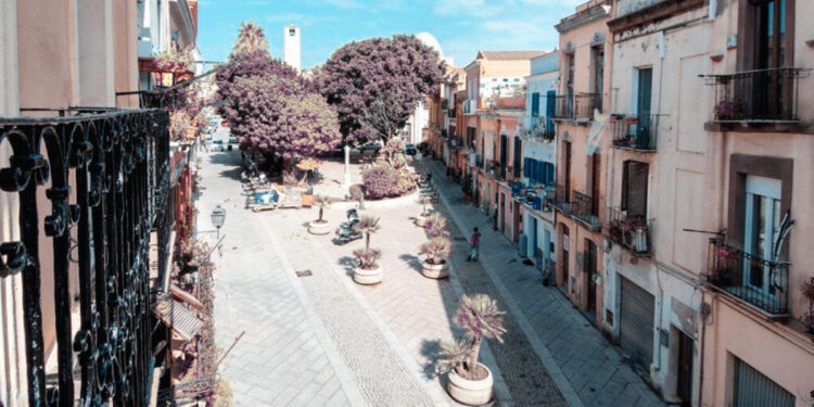 Via San Domenico a Cagliari