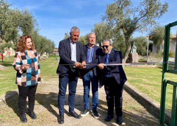 Alghero, inaugurazione del nuovo parco giochi di via Liguria