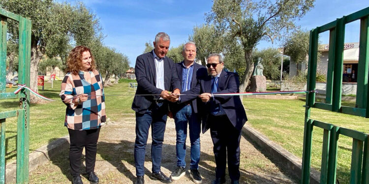 Alghero, inaugurazione del nuovo parco giochi di via Liguria